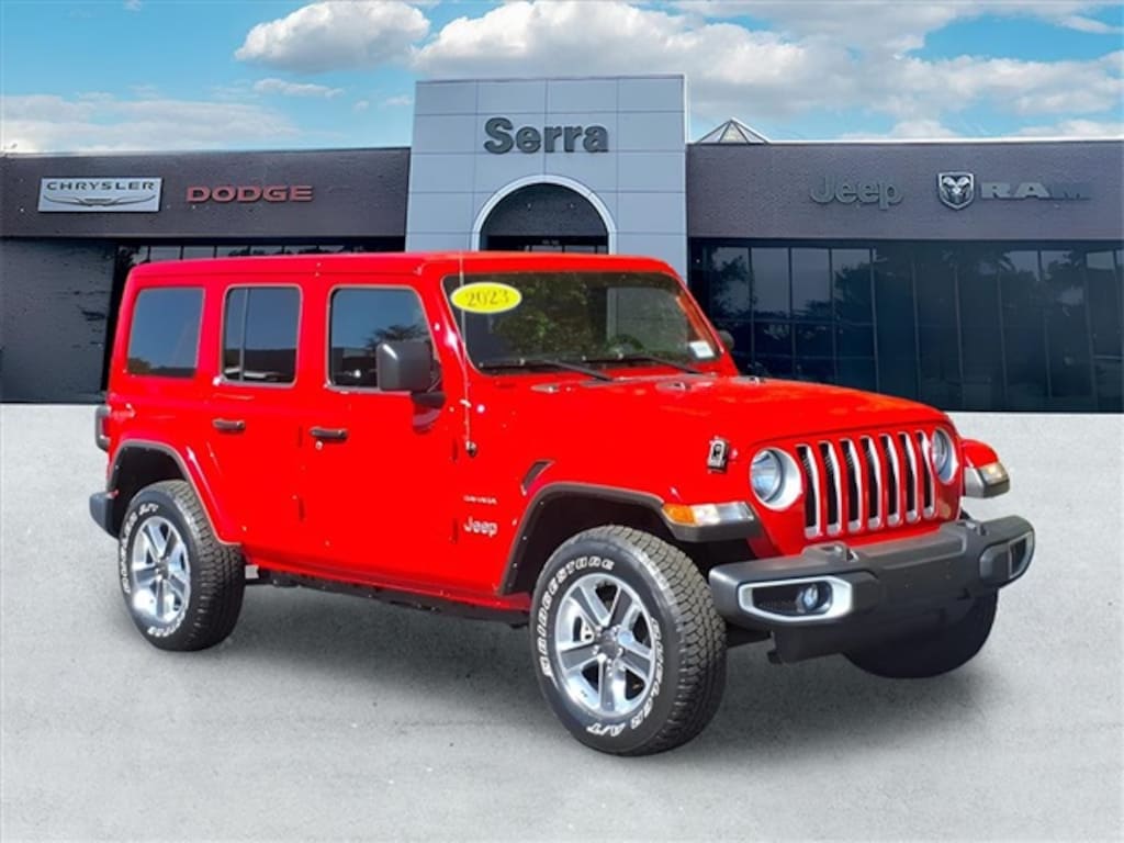 Used 2023 Jeep Wrangler Sahara SUV