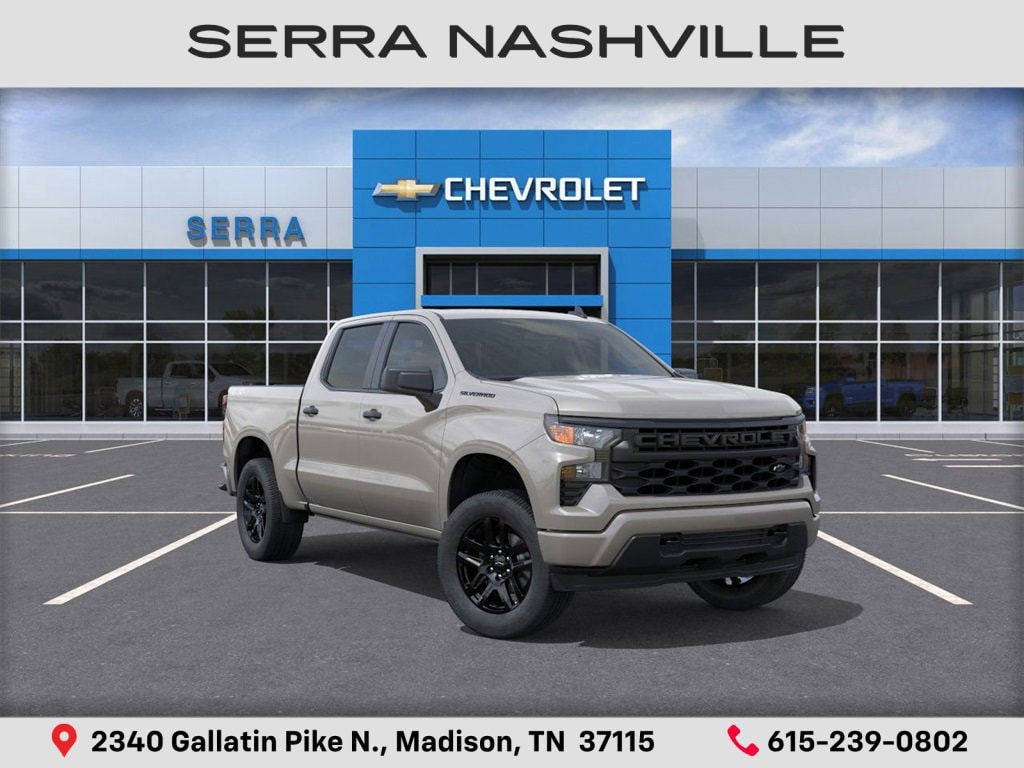 New 2026 Chevrolet Silverado 1500 Custom Truck Crew Cab
