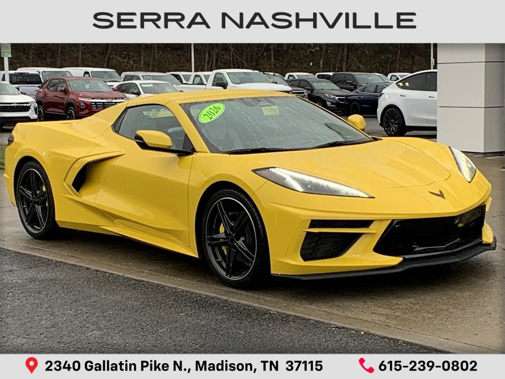 Certified 2026 Chevrolet Corvette Stingray 2LT Convertible