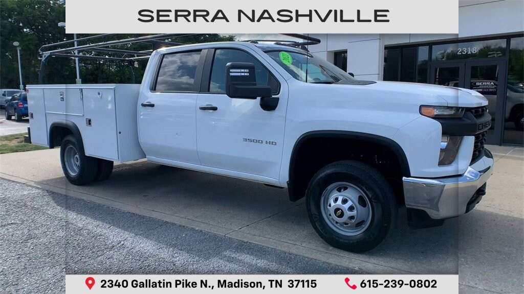 Used 2021 Chevrolet Silverado 3500 HD Chassis Cab Work Truck Truck Crew Cab