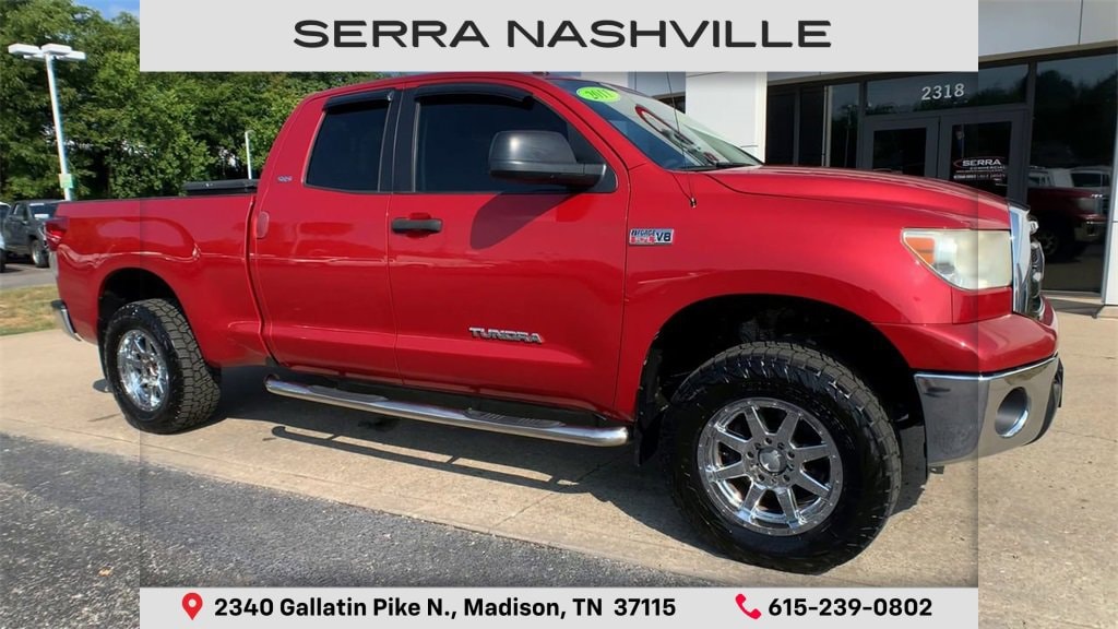 Used 2011 Toyota Tundra 4WD Truck Dbl 5.7L FFV V8 6-Spd AT (Natl) Truck Double Cab