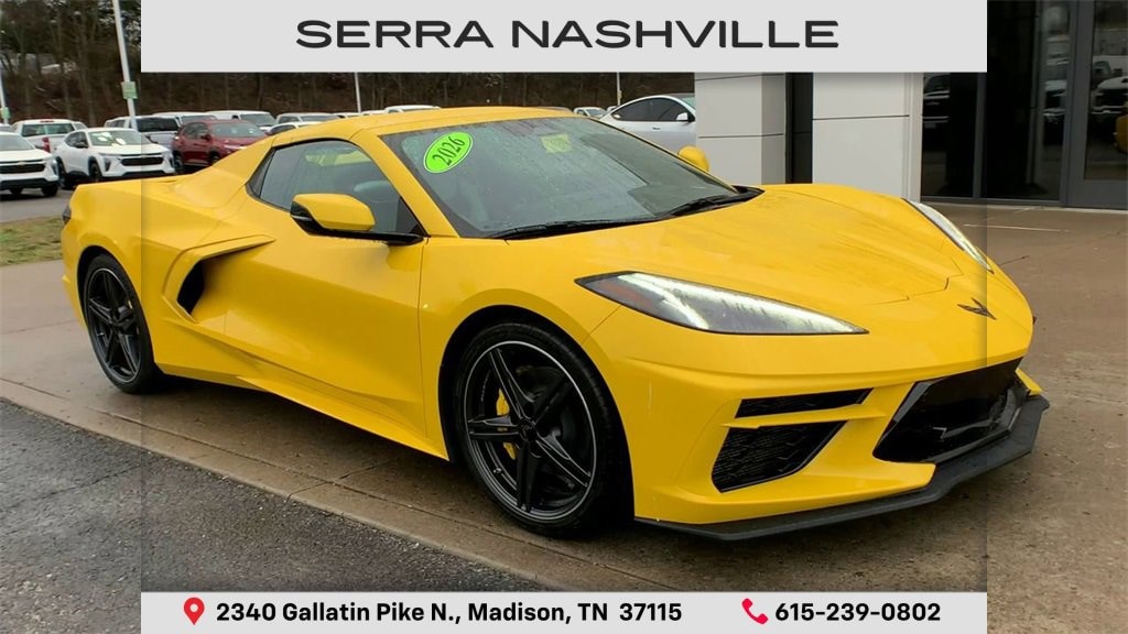 Certified 2026 Chevrolet Corvette Stingray 2LT Convertible