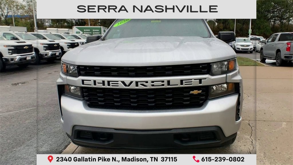 Used 2020 Chevrolet Silverado 1500 Custom Truck Double Cab