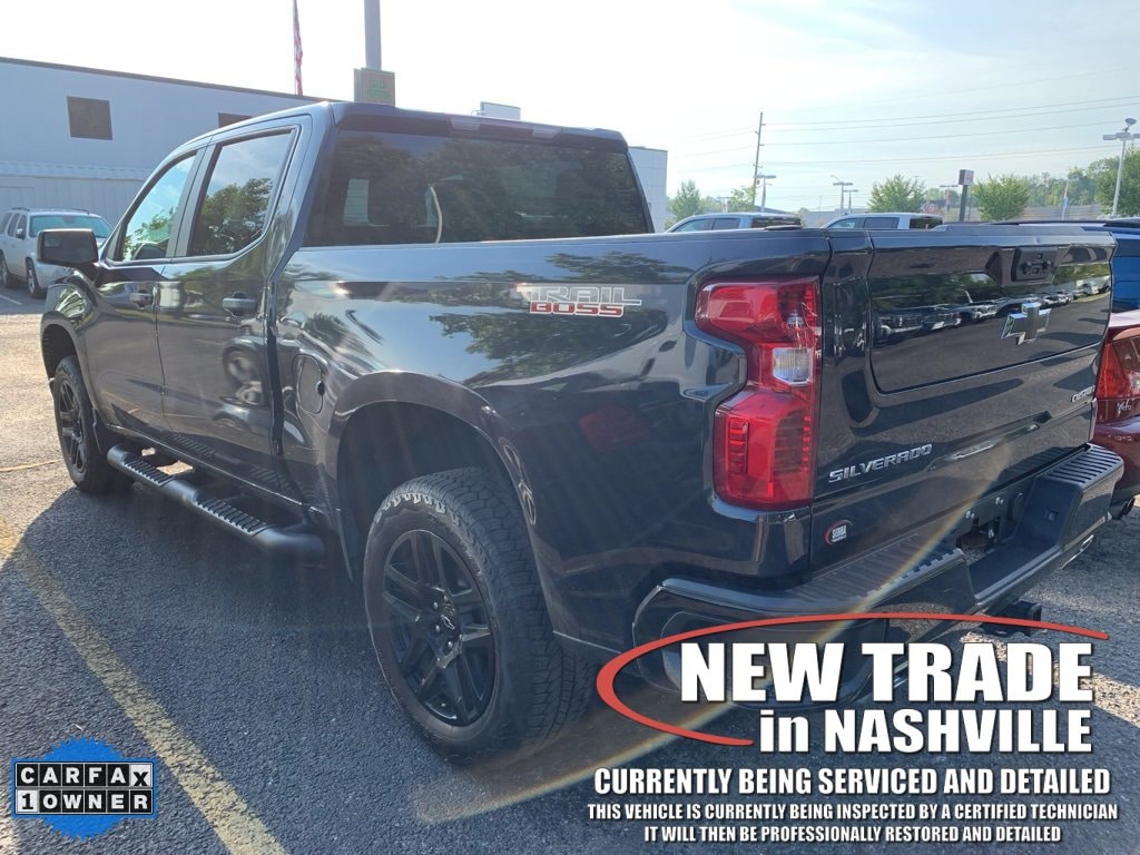 Used 2023 Chevrolet Silverado 1500 Custom Trail Boss Truck Crew Cab