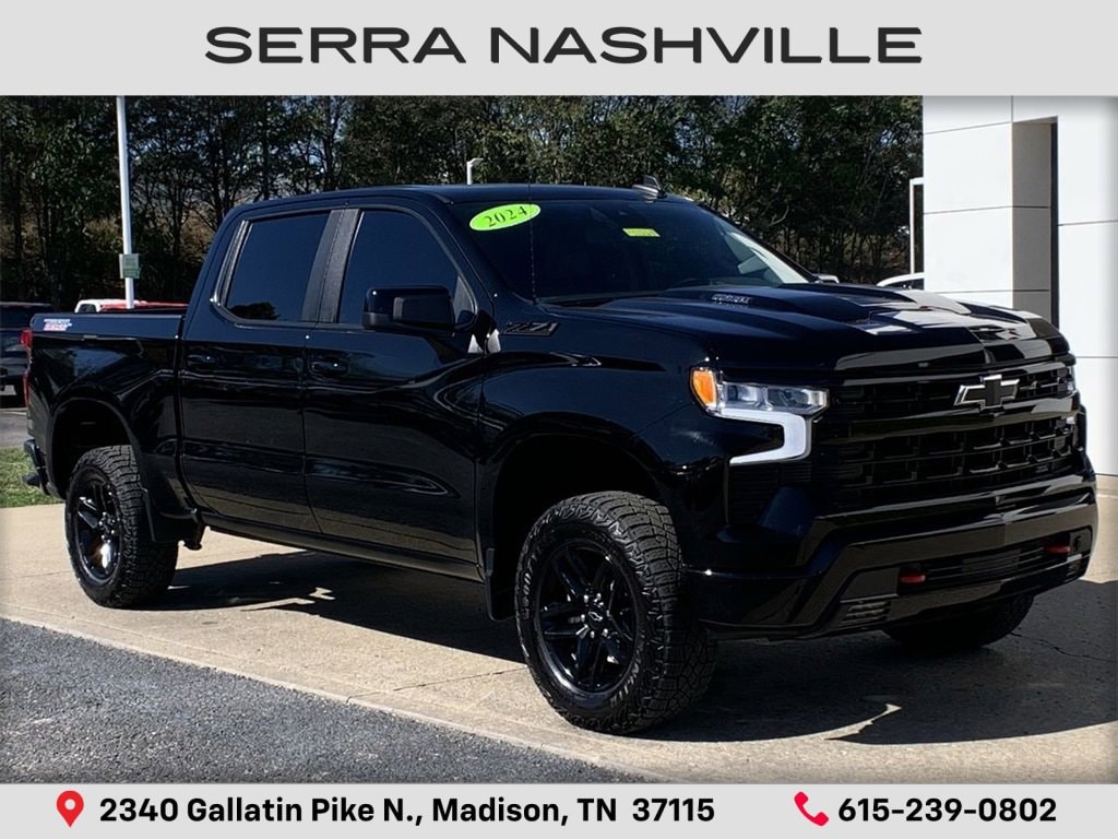 Certified 2024 Chevrolet Silverado 1500 LT Trail Boss Truck Crew Cab