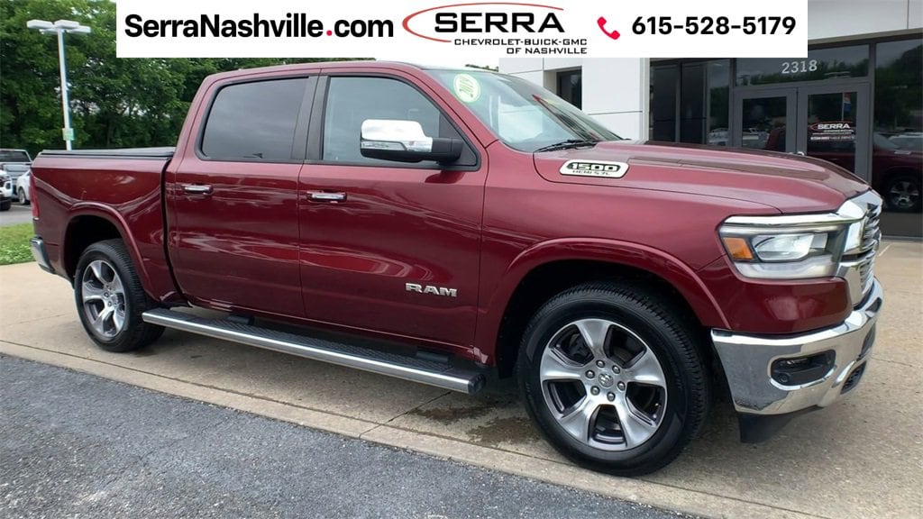 Used 2019 RAM Ram 1500 Pickup Laramie with VIN 1C6RREJT7KN667163 for sale in Madison, TN