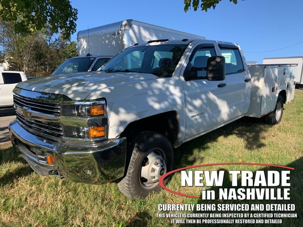 Used 2016 Chevrolet Silverado 3500 HD Chassis Cab Work Truck Truck Crew Cab
