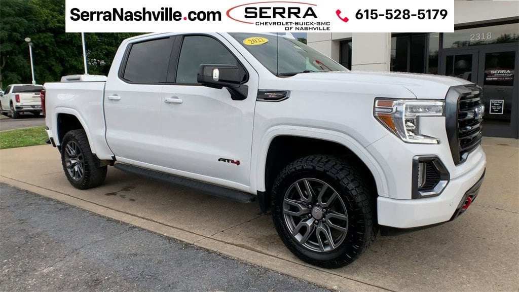 Used 2022 GMC Sierra 1500 Limited AT4 with VIN 1GTP9EEL2NZ185739 for sale in Madison, TN
