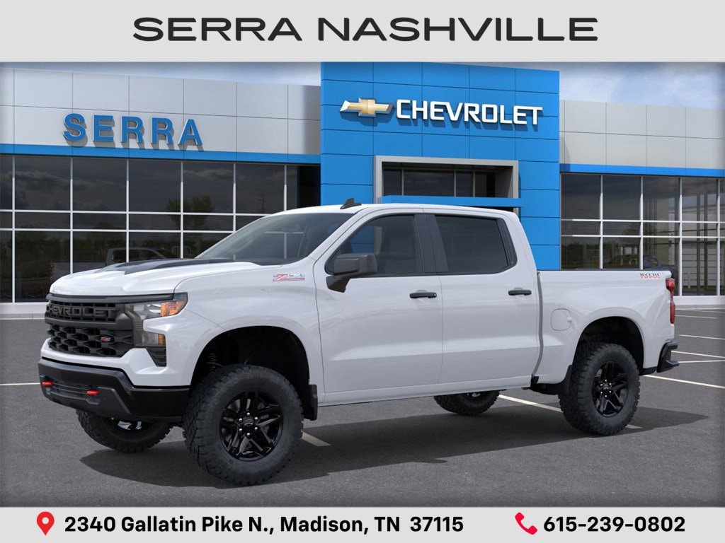 New 2026 Chevrolet Silverado 1500 Custom Trail Boss Truck