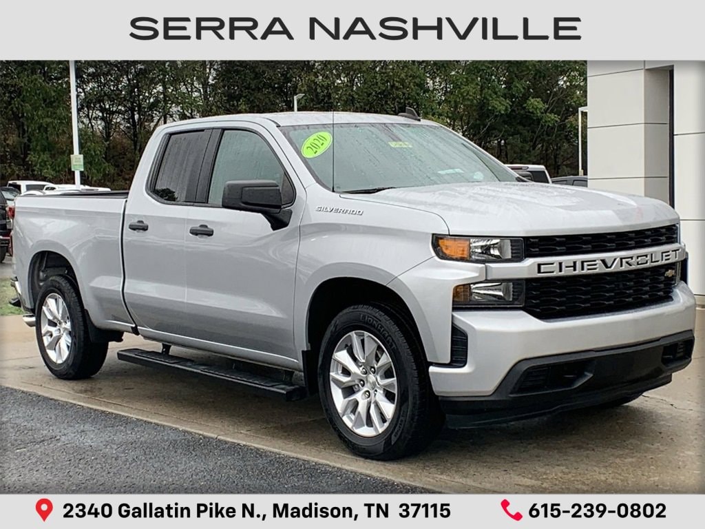 Used 2020 Chevrolet Silverado 1500 Custom Truck Double Cab