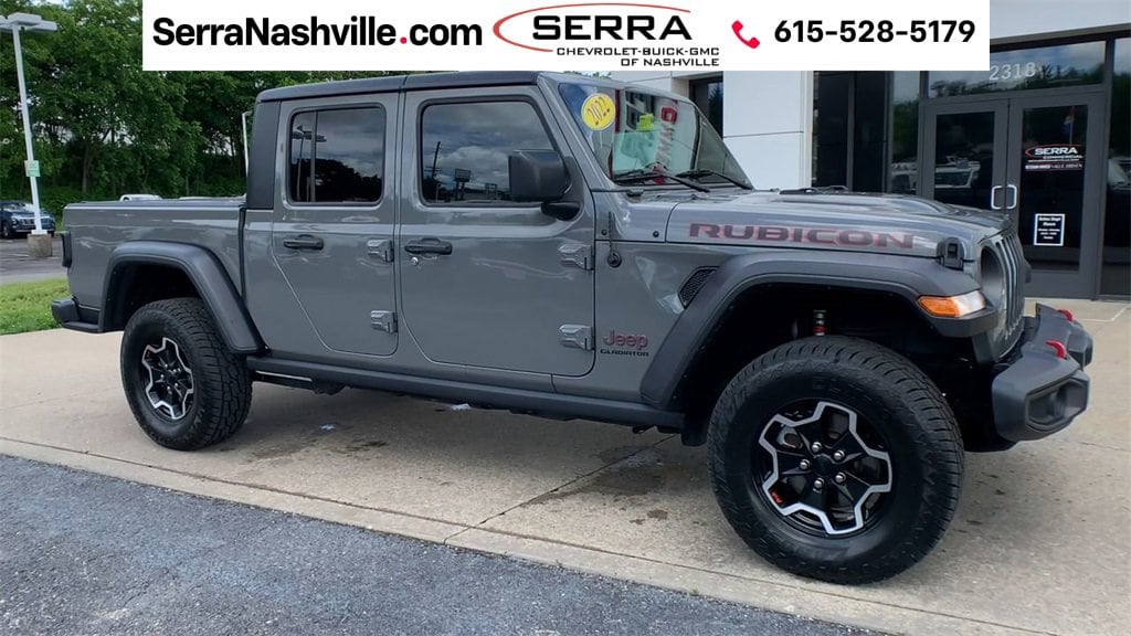 Used 2022 Jeep Gladiator Rubicon with VIN 1C6JJTBG8NL165336 for sale in Madison, TN