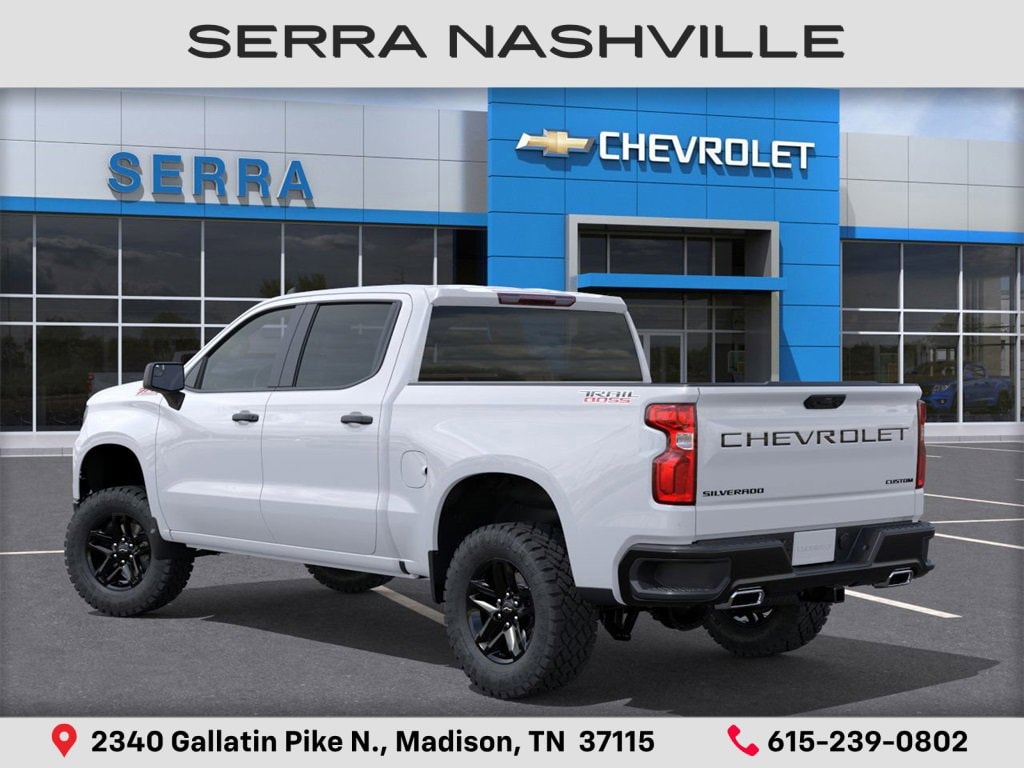 New 2026 Chevrolet Silverado 1500 Custom Trail Boss Truck