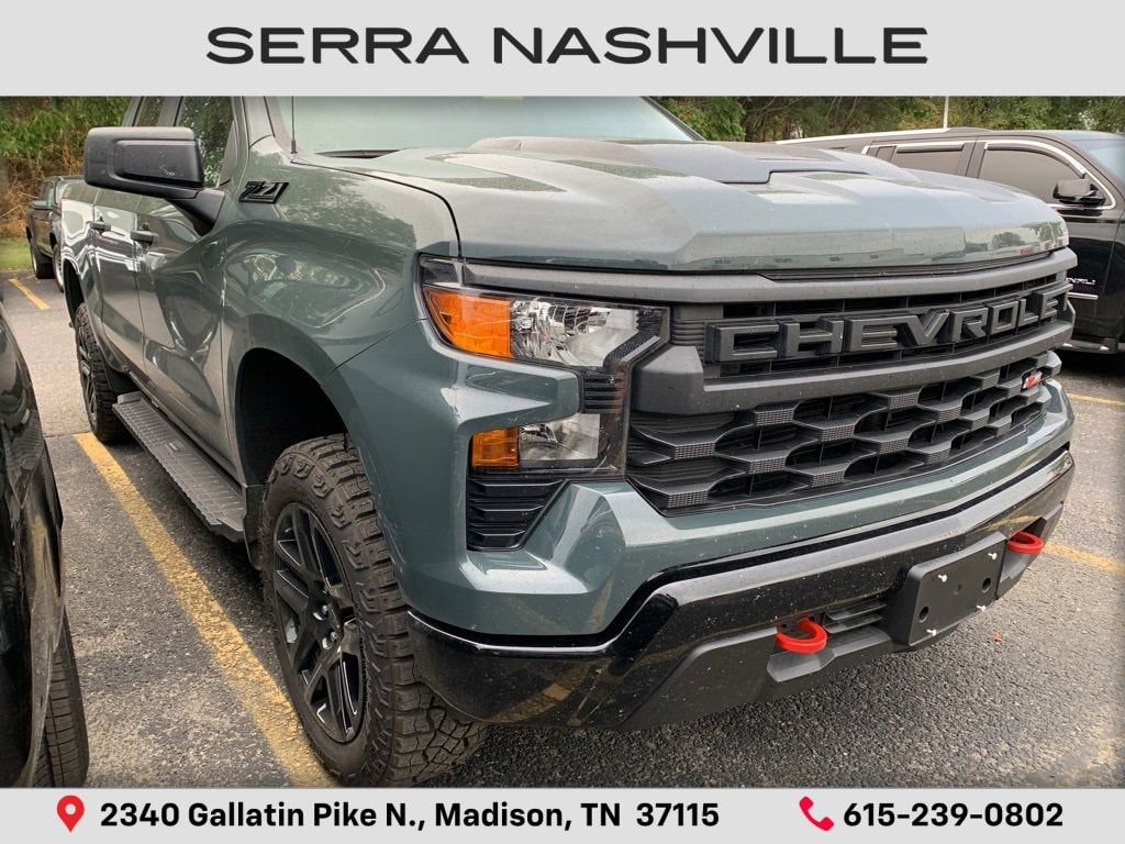 Used 2025 Chevrolet Silverado 1500 Custom Trail Boss Truck Crew Cab