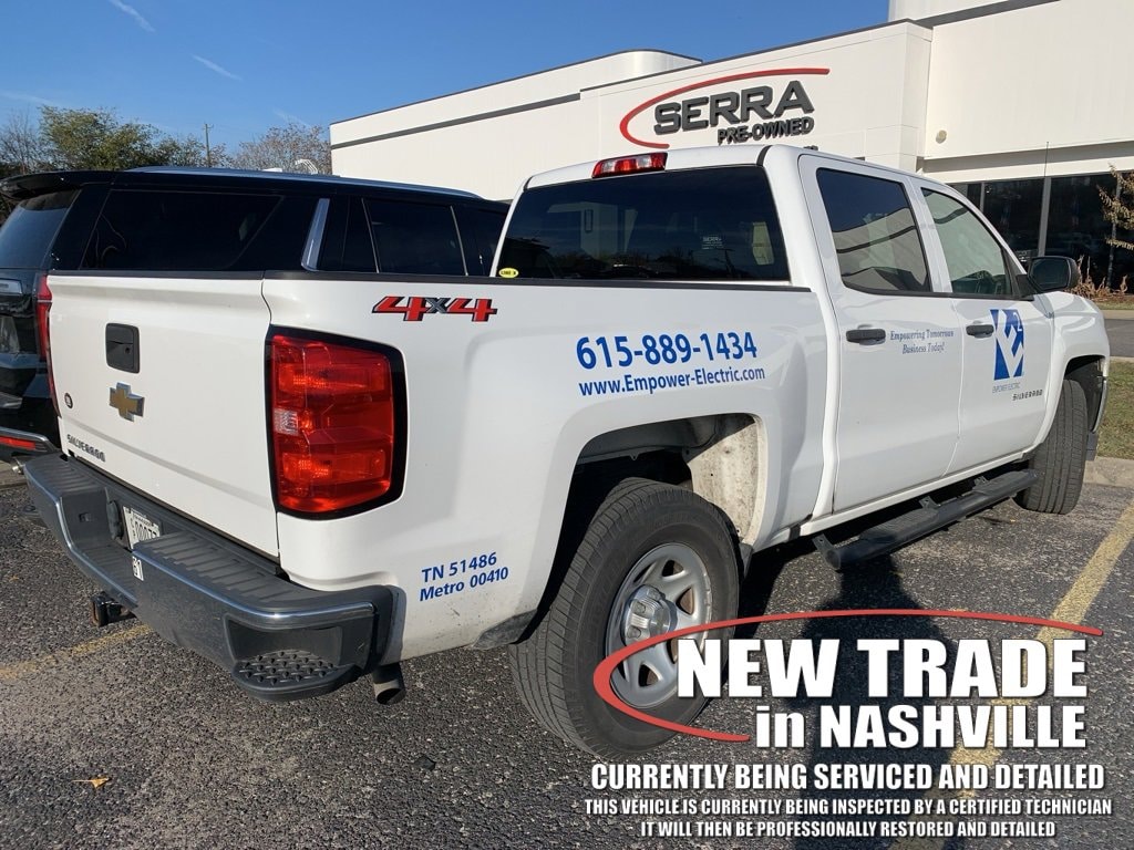 Used 2018 Chevrolet Silverado 1500 Work Truck Truck Crew Cab