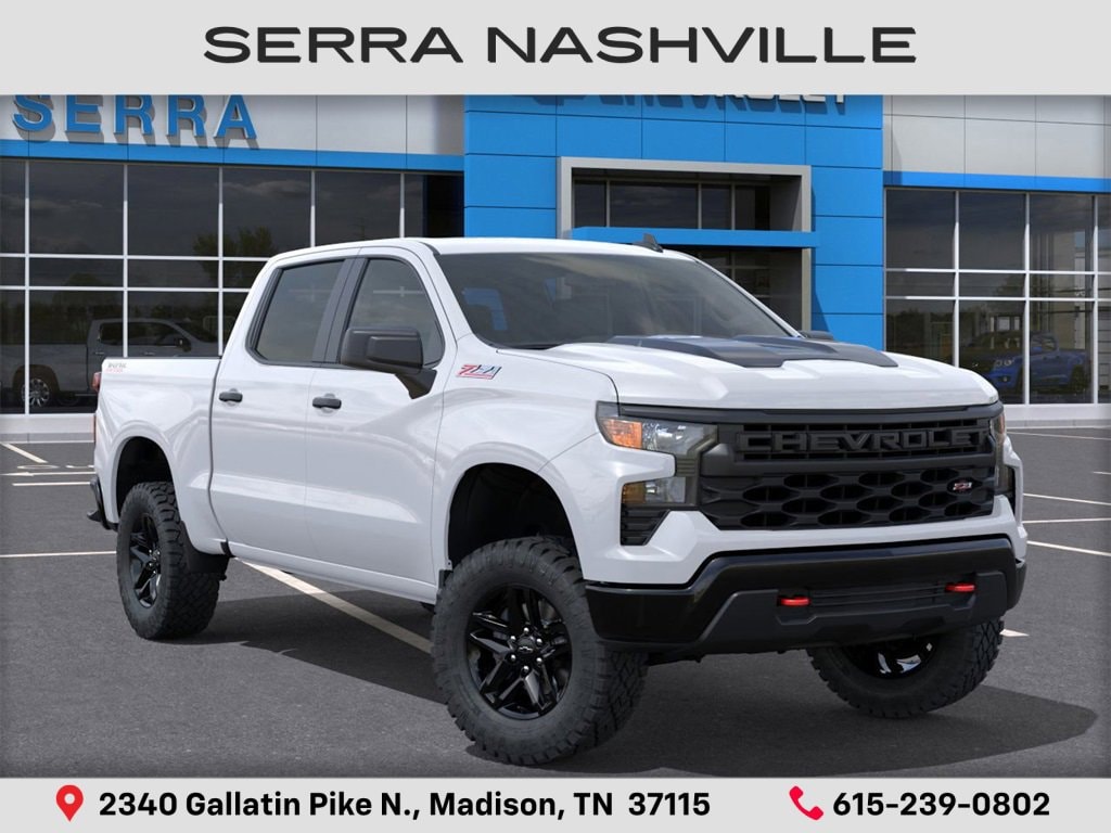 New 2026 Chevrolet Silverado 1500 Custom Trail Boss Truck