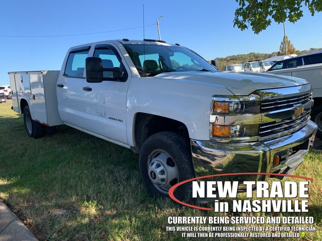 Used 2016 Chevrolet Silverado 3500 HD Chassis Cab Work Truck Truck Crew Cab