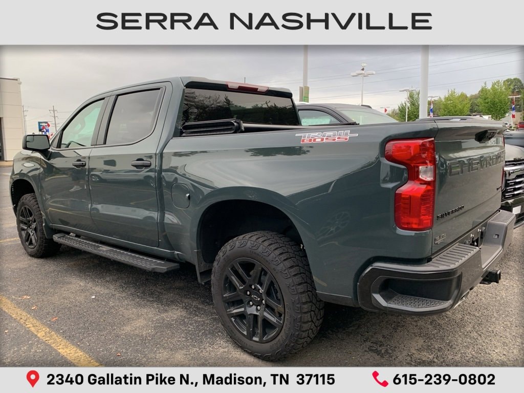 Used 2025 Chevrolet Silverado 1500 Custom Trail Boss Truck Crew Cab