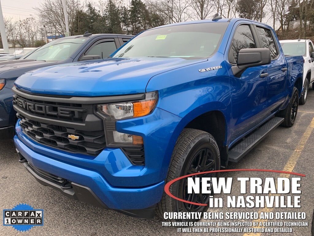 Used 2023 Chevrolet Silverado 1500 Custom Truck Crew Cab