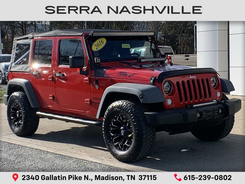 Used 2016 Jeep Wrangler Unlimited Sport SUV