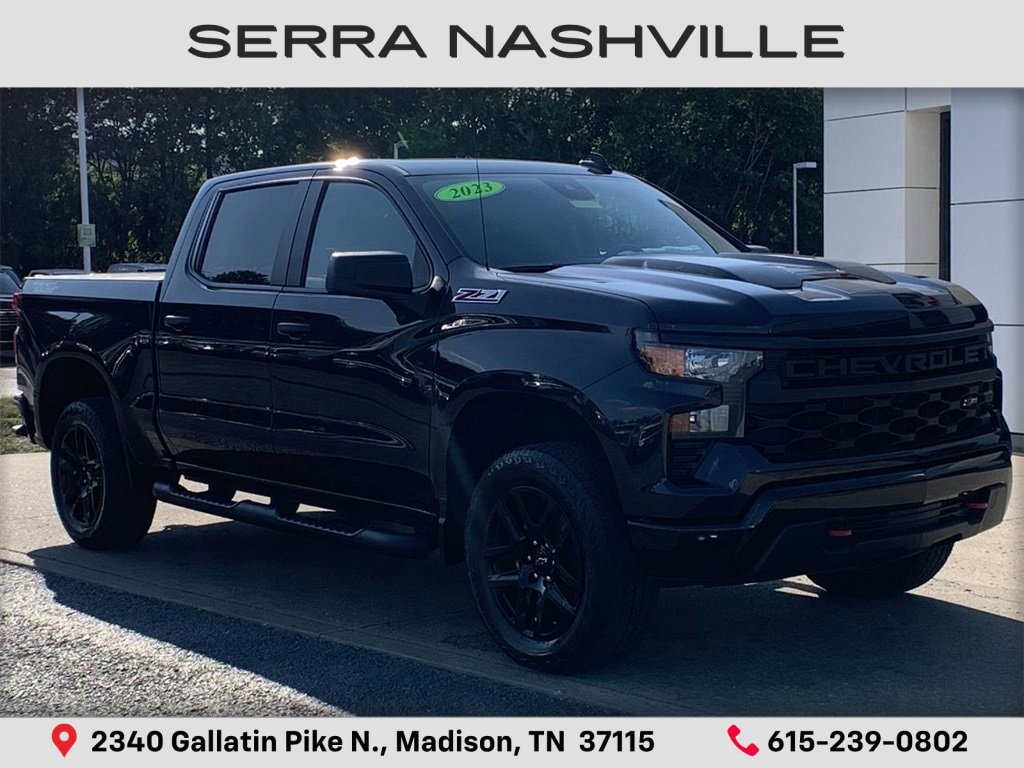Used 2023 Chevrolet Silverado 1500 Custom Trail Boss Truck Crew Cab