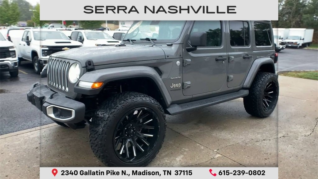 Used 2020 Jeep Wrangler Unlimited Sahara SUV