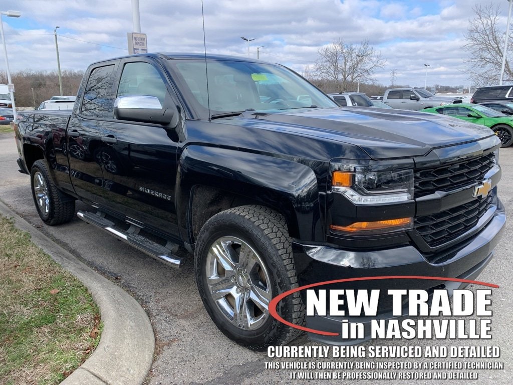 Used 2017 Chevrolet Silverado 1500 Custom Truck Double Cab