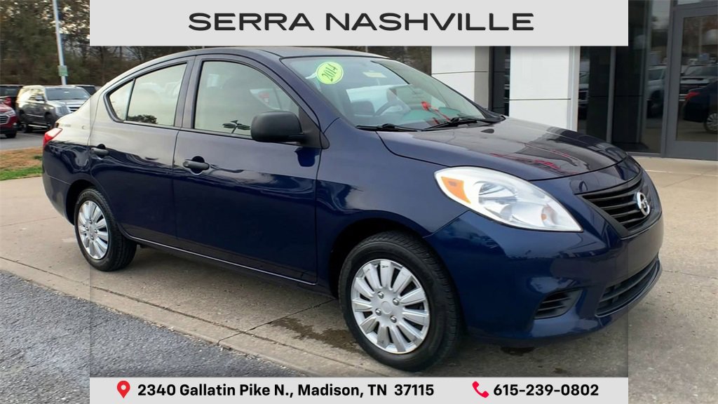 Used 2014 Nissan Versa Sedan S with VIN 3N1CN7AP2EL850244 for sale in Nashville, TN