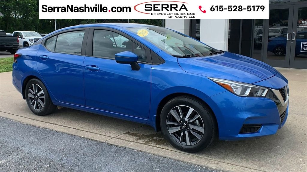 Used 2021 Nissan Versa Sedan SV with VIN 3N1CN8EV4ML808686 for sale in Madison, TN