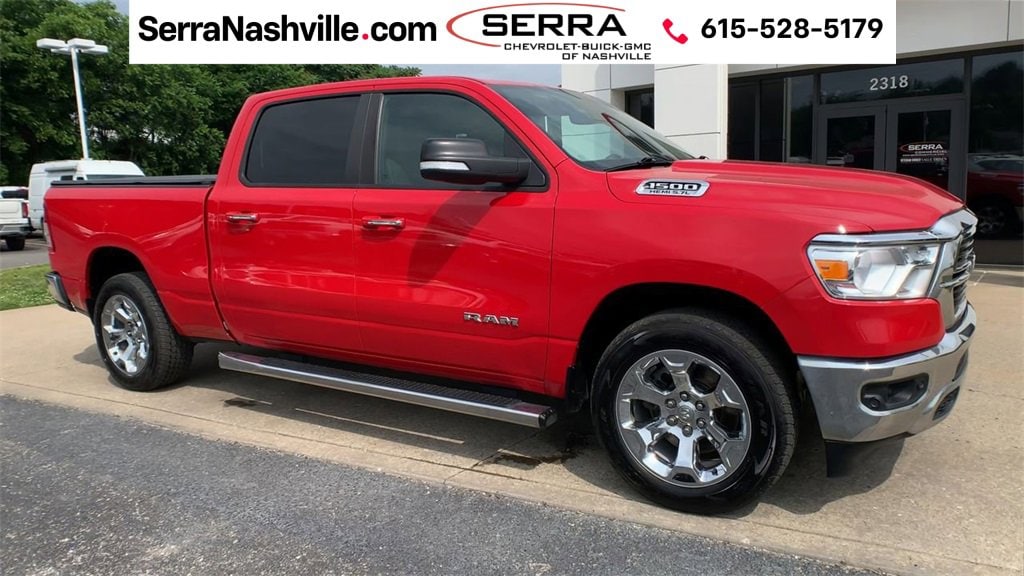 Used 2019 RAM Ram 1500 Pickup Big Horn/Lone Star with VIN 1C6SRFMT6KN922050 for sale in Madison, TN