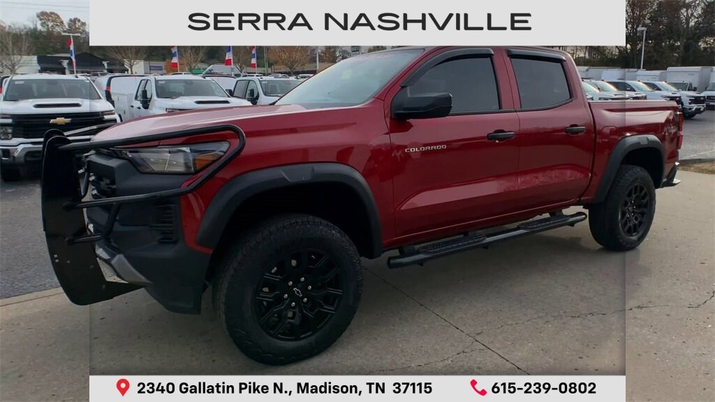 Used 2024 Chevrolet Colorado Trail Boss Truck Crew Cab