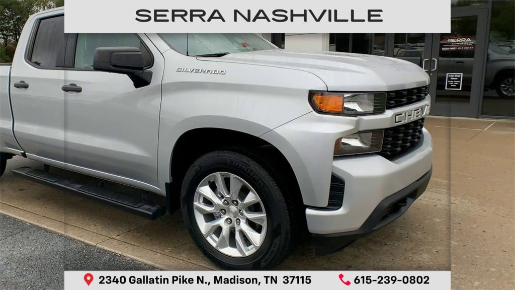 Used 2020 Chevrolet Silverado 1500 Custom Truck Double Cab