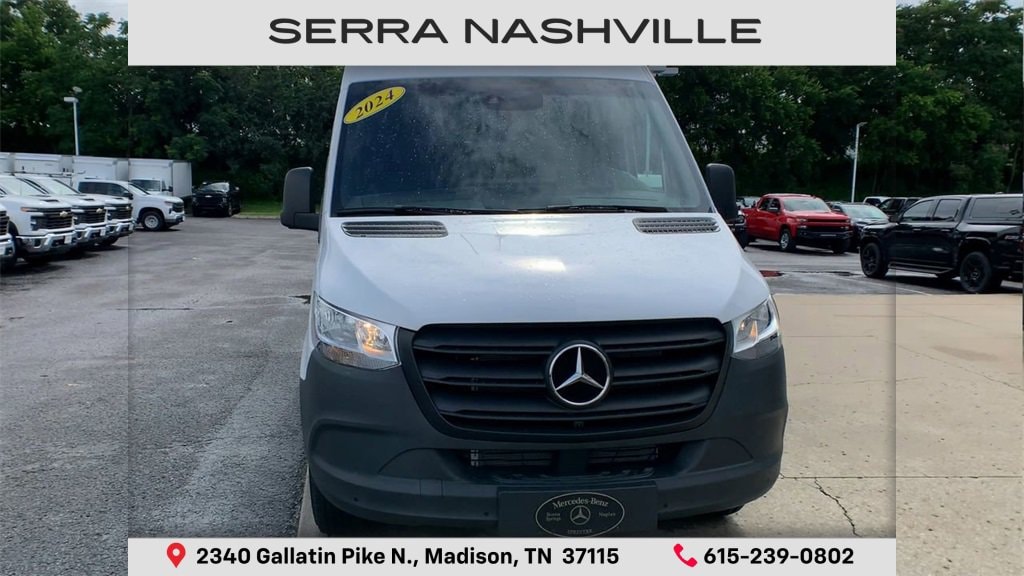 Used 2024 Mercedes-Benz Sprinter Passenger Van 2500 Standard Roof I4 Diesel HO 144 RWD Van