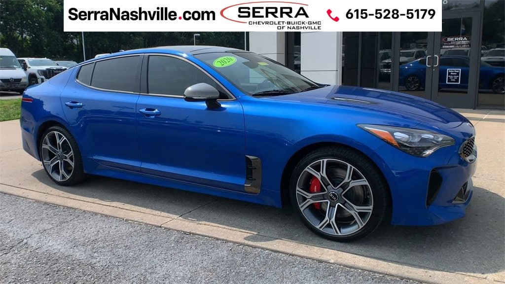 Used 2020 Kia Stinger GT1 with VIN KNAE45LC1L6074085 for sale in Madison, TN