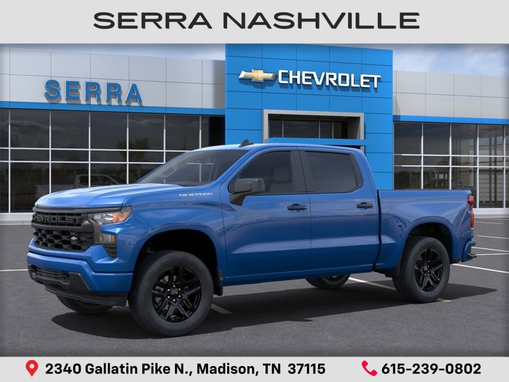 Used 2023 Chevrolet Silverado 1500 Custom Truck Crew Cab