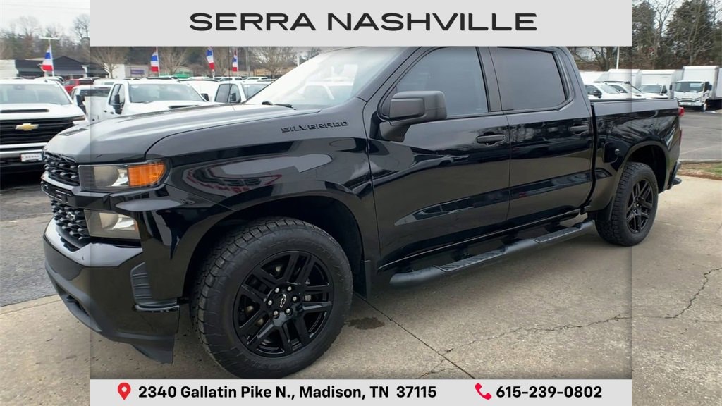 Used 2020 Chevrolet Silverado 1500 Custom Truck Crew Cab