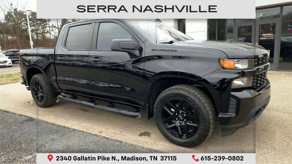 Used 2020 Chevrolet Silverado 1500 Custom Truck Crew Cab