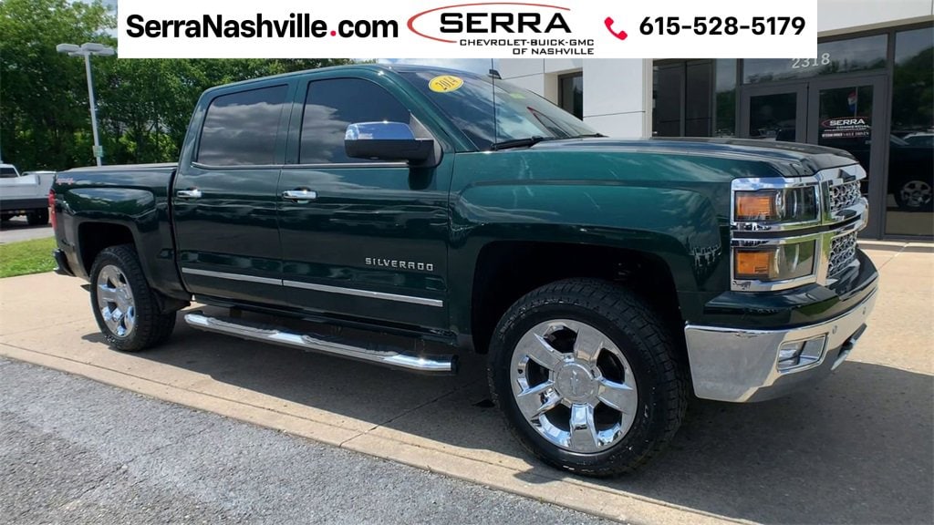 Used 2014 Chevrolet Silverado 1500 LTZ with VIN 3GCUKSEC9EG496445 for sale in Madison, TN
