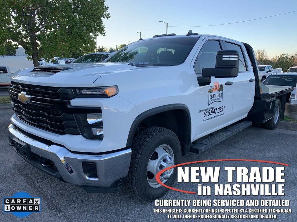 Used 2024 Chevrolet Silverado 3500 HD Chassis Cab Work Truck Truck Crew Cab