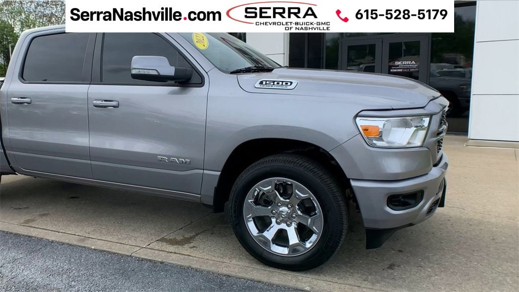 Used 2022 RAM Ram 1500 Pickup Big Horn/Lone Star with VIN 1C6SRFFT2NN366546 for sale in Madison, TN