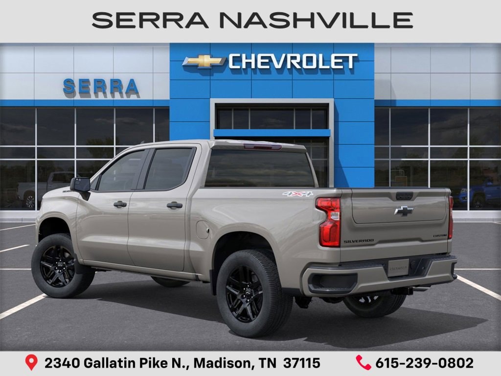 New 2026 Chevrolet Silverado 1500 Custom Truck Crew Cab