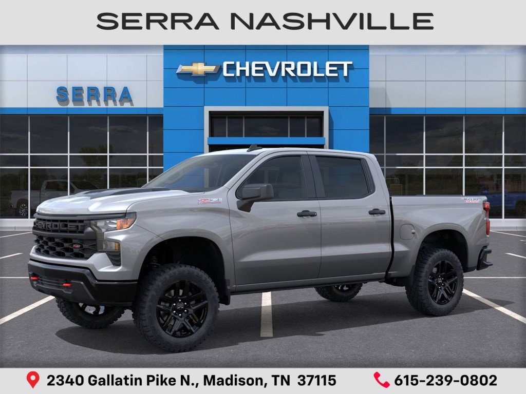 New 2026 Chevrolet Silverado 1500 Custom Trail Boss Truck