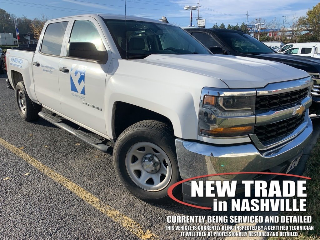 Used 2018 Chevrolet Silverado 1500 Work Truck Truck Crew Cab