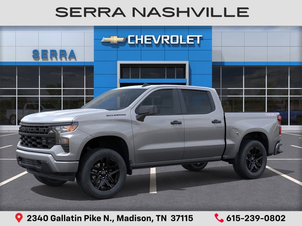 New 2026 Chevrolet Silverado 1500 Custom Truck Crew Cab