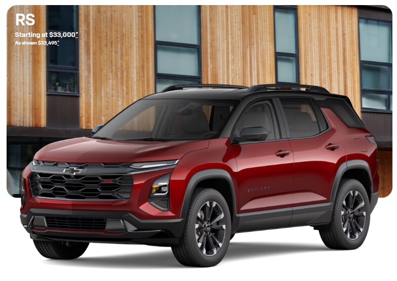 2026 Chevrolet Equinox RS
