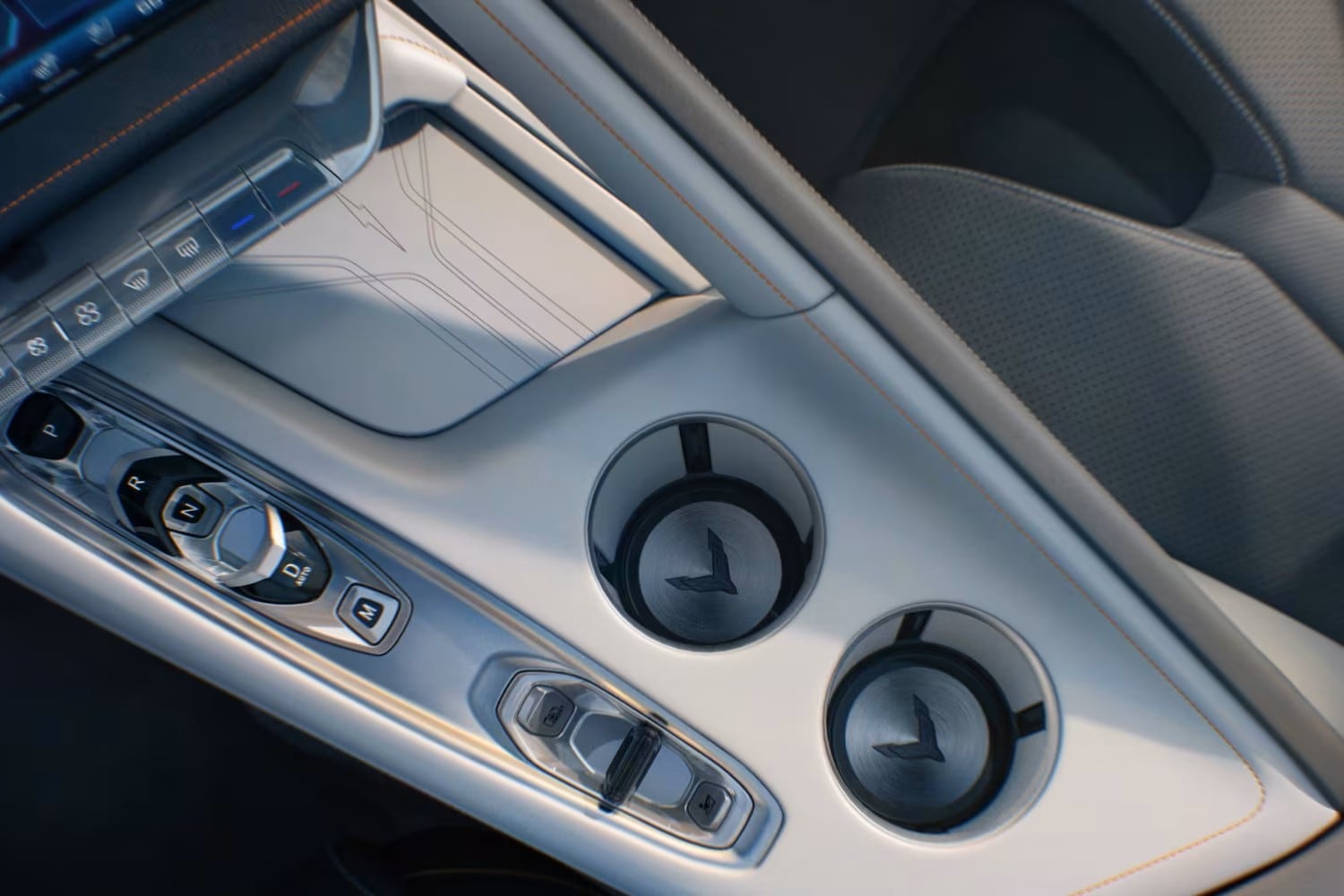 2026 Chevrolet Corvette Z06 interior console Serra Chevrolet Buick GMC in Nashville