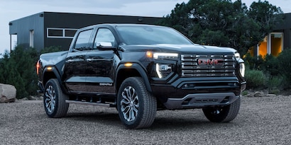 2026 GMC Canyon Denali featuring signature chrome grille