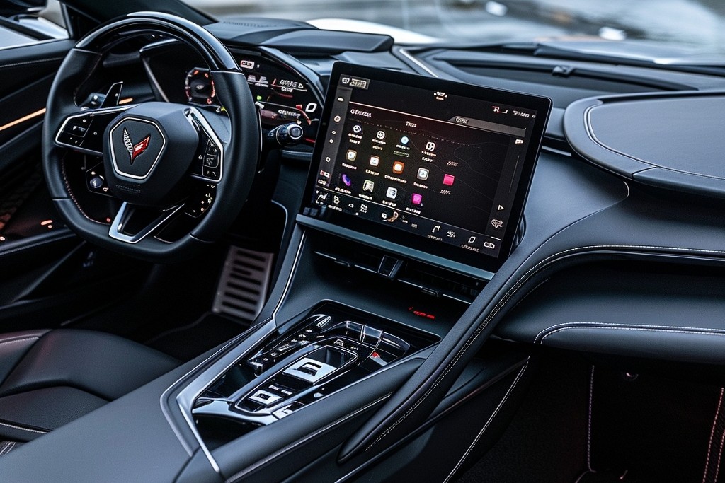 2025 Stingray interior with 12