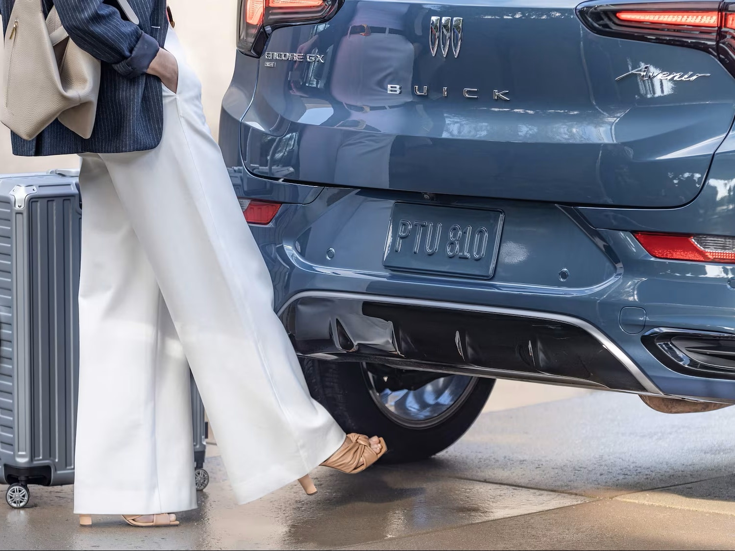2026 Encore GX featuring the hands-free liftgate, rear bumper and LED taillights