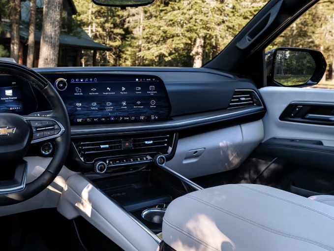 Heated and ventilated front seats in Suburban Premier and High Country