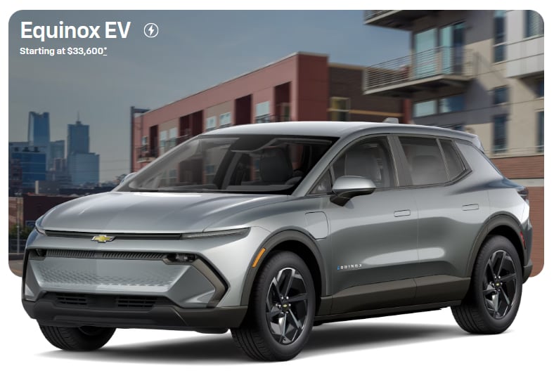 2026 Chevrolet Equinox EV